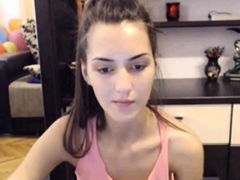 skinny teen beauty pussy on skype