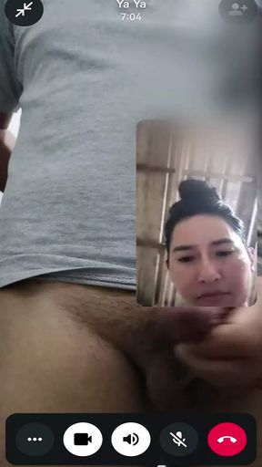 Video call Sex During Shower with Husband my friend2025