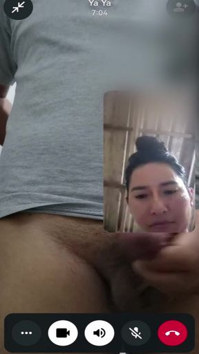 Video call Sex During Shower with Husband my friend2025
