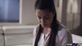 Guy alone conceives with young sitter