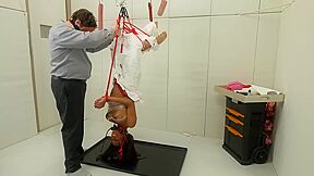 Ass Babe In Bound Black Babe Gets Ass Toyed