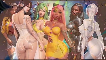 STARLETT'S BBW AI BIG BOOTY UNCENSORED ANIMATION