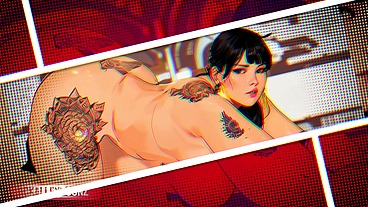 STARLETT'S BBW AI BIG BOOTY UNCENSORED ANIMATION