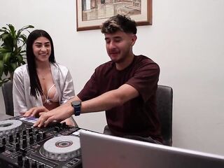 TEACHER IN UNDERWARE IS BANGED DURING CLASS BY HER STUDENT