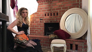 Caught webcaming while babysitting - Erin Electra