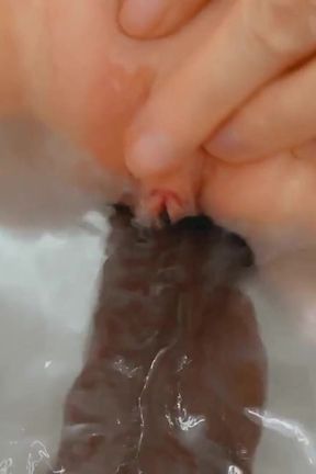 I Stretch My Tight Pussy with a Black Cock