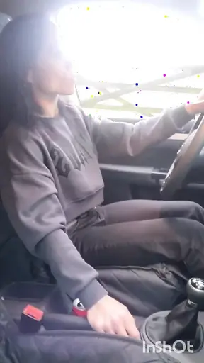 Public Agent: Stranded Biker Pick-up- Helped Him Warm up with Blowjob &mdash;  Car Sex and Squirting Orga