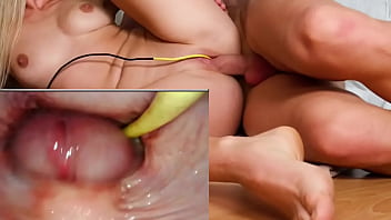 Camera Inside Her Fucking Deep and Cumming Inside