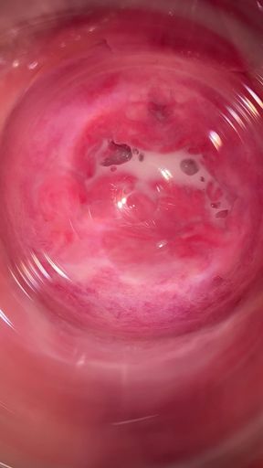 Camera deep inside my vagina
