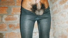 Funny yoga pants for men