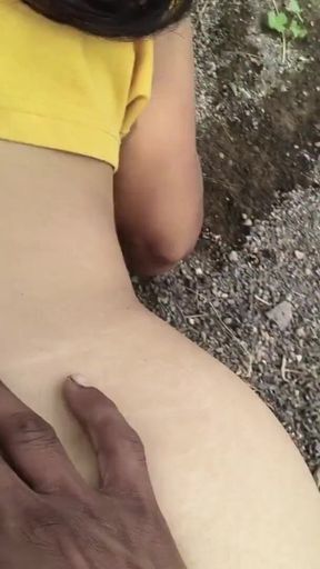 Emotional moment from &quot;Village girl enjoys sex in farm&quot;