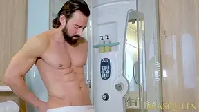 Miguel Angel In Handsome Latino Masturbates Cock