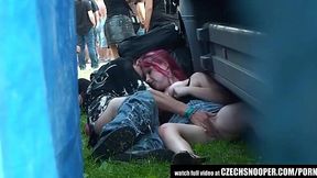 Live Show Gets Steamy with Public Sex