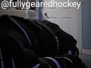 Hockey Jock fills condom