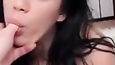 Monica Sage gets off on tugging on a dick and getting a hot load