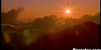 Jessica Drake blows cock and gets fucked outside