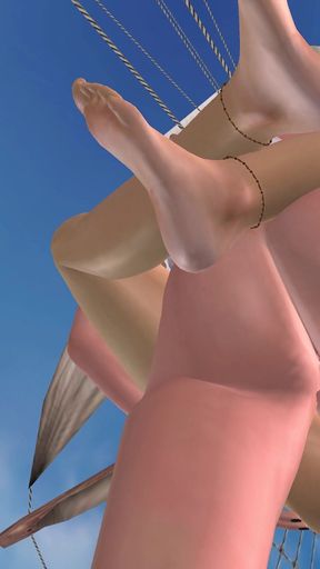 Beautiful Shemale Lifts Asian Girl and Fucks Her Pussy & Ass - Hardcore Action