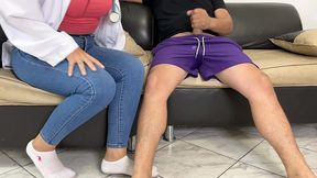 mi madrastra doctora hermosa se equivoco de pastilla y ahora tiene que ayudar con la ereccion de su hijastro