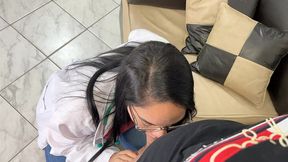mi madrastra doctora hermosa se equivoco de pastilla y ahora tiene que ayudar con la ereccion de su hijastro