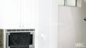 ”T-GIRL ANGELS Big Boobed tgirl warmed up her anus”