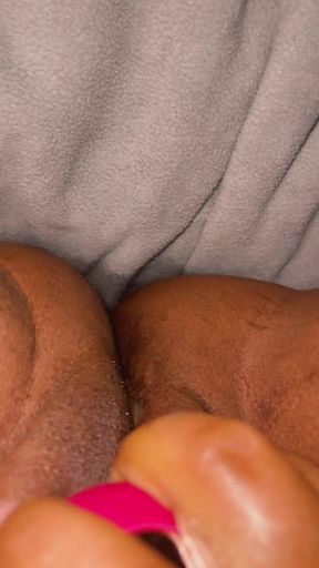 Close Up- Playing with my new toy until I squirted