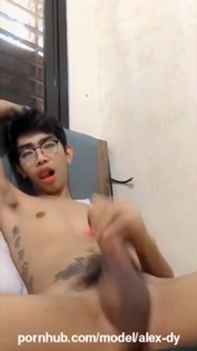 Jerking Off and Cumming One Horny Afternoon- Alex Dy