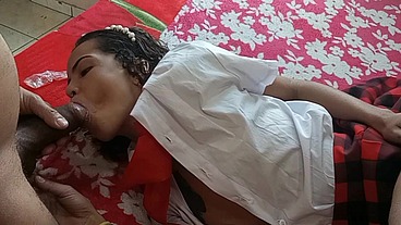 Estudante Sendo fudida pelo padrasto - Leo ogro