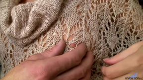 Sexy Brunette MILF Rae Rodgers Plays with Her Sextoys Till She Gets Fucked by Stud