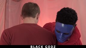 Black Godz - White Boy Banged Raw By huge black dick