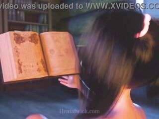 Gorgeous Doll Screaming as Double Pleasure Pushes Her Restrictions(3D Anime Porn)