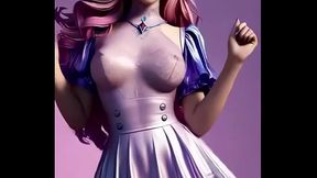 Seraphine'_s Teasing Dance (Girls'_ Generation - Gee) | LOL | 3D Dance