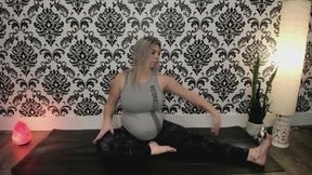 Cum On Your Pregnant Yoga Instructors Belly