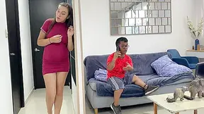 My Rich Big Ass Stepsister Listens To Me While I Talk To My Friend On Call And She Gets Horny And I End Up Putting My Huge Cock In Him