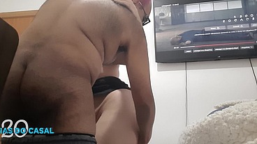Sexo sem camisinha no pelo