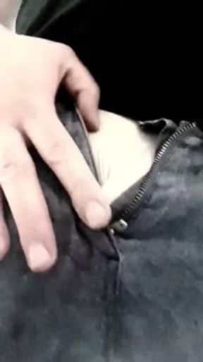 rubbing that dick in sexpants until it gets wet and squirts all the semen in the boxers ✊💦