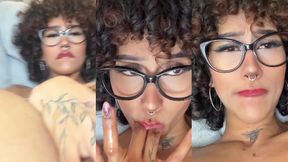 Social Media Model @elissecinnamon @Finger in Mouth & #Nude #Latina #Solo #Glasses Porn sex xxx hd | Tik.Porn