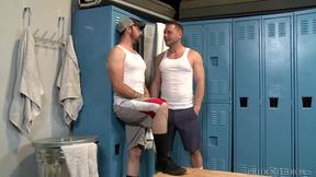 Studs Over 30: Big man meat Hans Berlin facehole fuckin'
