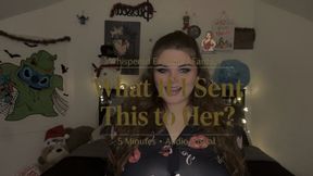 What If I Sent This to Her? Whispered Exposure Fantasy