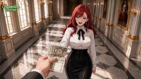 Money To Stroke And Milk That Massive Trans Cock Until It