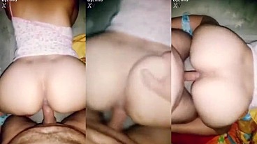 Mi culona se levantó con ganas de verga