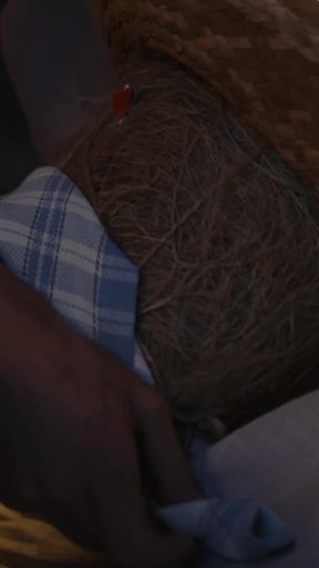 sex with Scarecrow: Young Farmer's Forbidden Fantasy   Clip 2