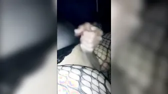 Latin Guy Gets His Big Clit Sucked by Older Man