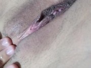 She’s soaked, overstimulated, unable to stop herself