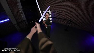 Ahsoka’s cosplay cock ride VR banger part 2