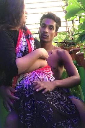 Bhabhi and Devar Have Romantic Sex on the Balcony.
