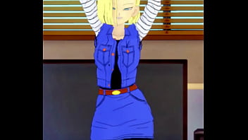 Android 18 dancing