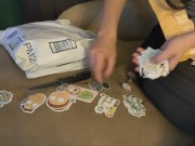 Amber Blank Show: opening haul