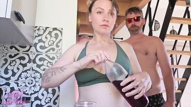 British Step Mom Pissed Me Cock While Roleplaying Her Real Amateur Hairy Milf