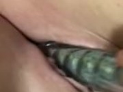 Dripping wet pink pussy