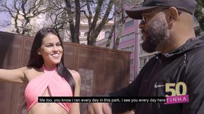 run in the park earned ass in the fur for fifty bucks